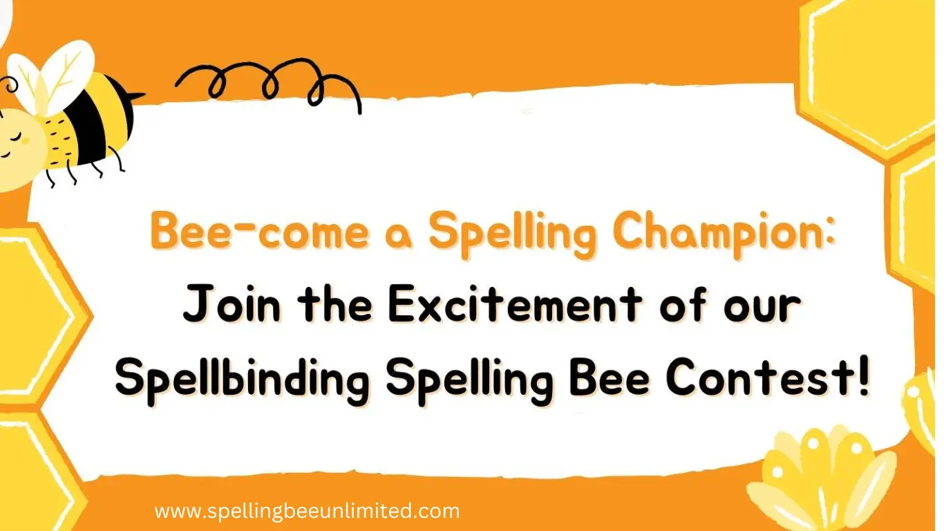 Online Spelling Bee Competition