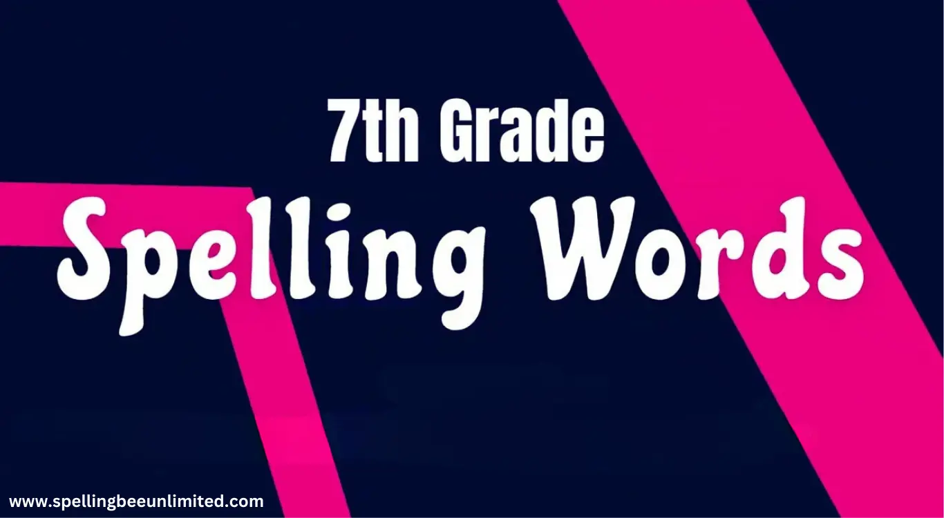7th Grade Spelling Bee
